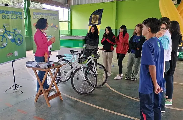 Detran leva ação interativa para ciclistas em neste domingo na Capital