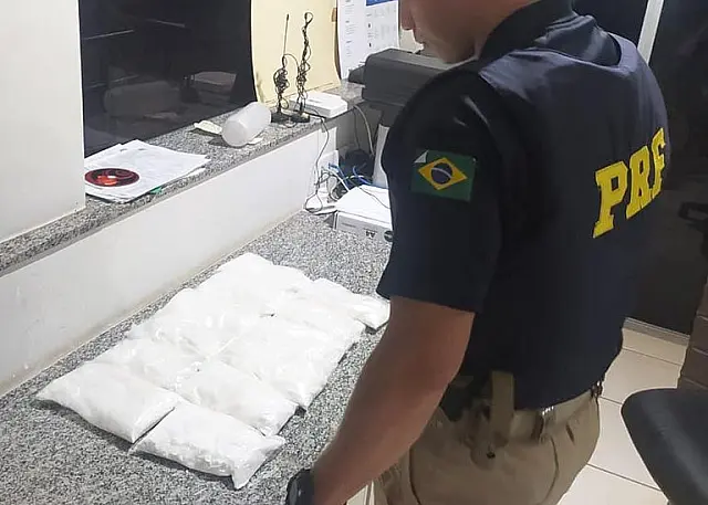 Em Miranda, 6 kg de cocaína é apreendida em ônibus