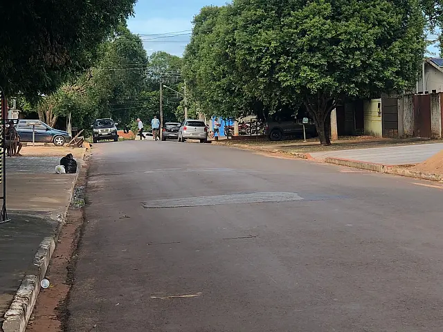 Ladrão é detido após furto e levado para delegacia em Aquidauana