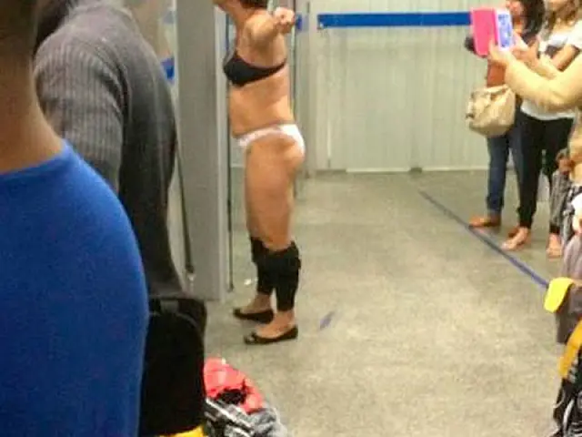 Quase um mês após Aquidauana, mulher tira roupa ao ser barrada em banco