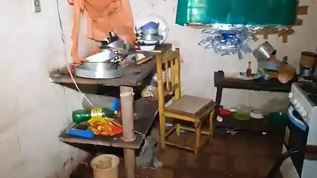 Idosa resgatada de maus-tratos do filho vivia em meio à sujeira e fezes de gatos