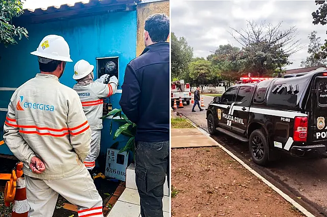 Operação contra fraude de energia prende três moradores