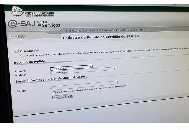 Certidões negativas podem ser emitidas no portal do TJMS