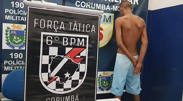 PM prende homem que agrediu e roubou idosa a caminho de padaria
