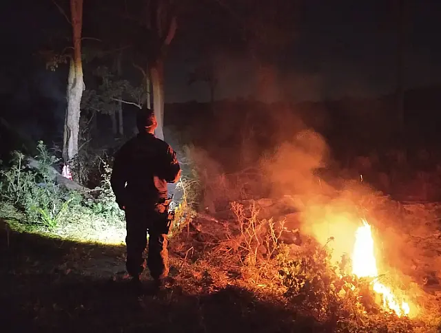 PMA autua infrator por incendiar restos de vegetação em período proibido