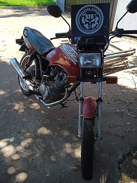 Moto furtada em frente ao Presídio de Aquidauana é recuperada