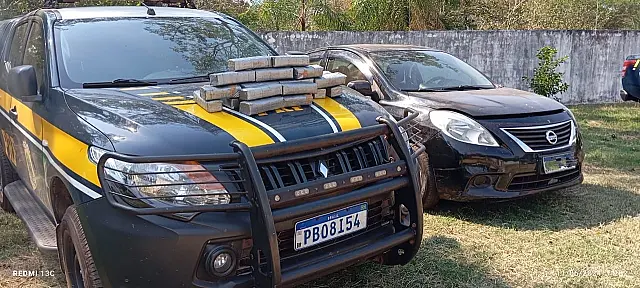 PRF faz apreensão na BR-262 em Corumbá