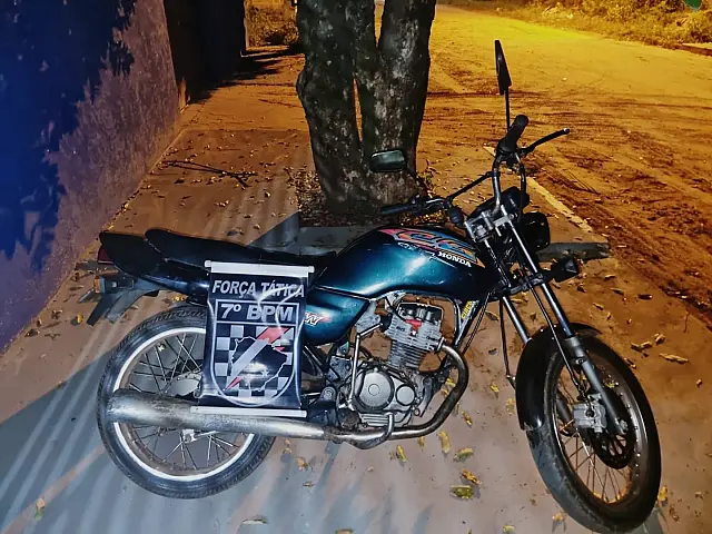 7º Batalhão de Polícia Militar de Anastácio apreendeu um adolescente infrator por alterar plac