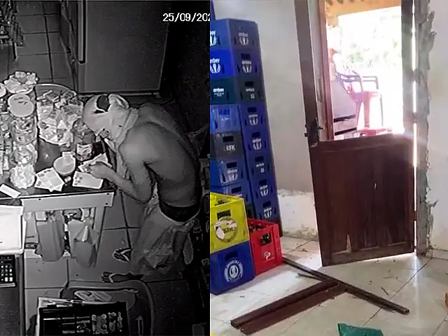 Conveniência do Bairro Arara Azul é furtada na madrugada