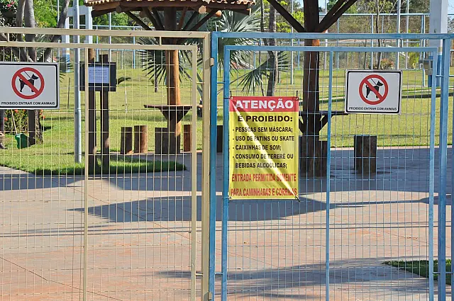 Com investimento de R$ 1 milhão, Parque dos Ipês não abre aos fins de semana