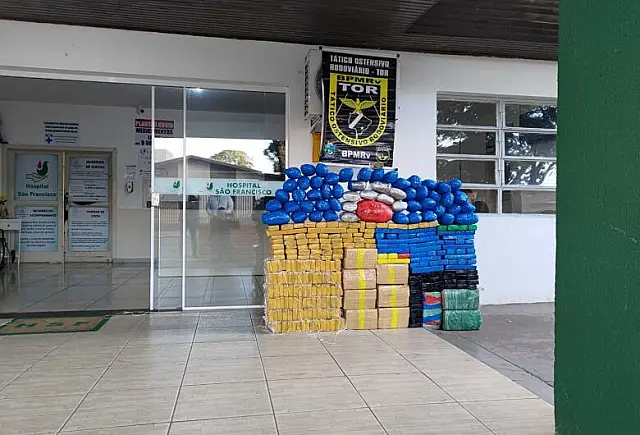 Carga de maconha avaliada em mais de R$ 1 milhão é apreendida em MS