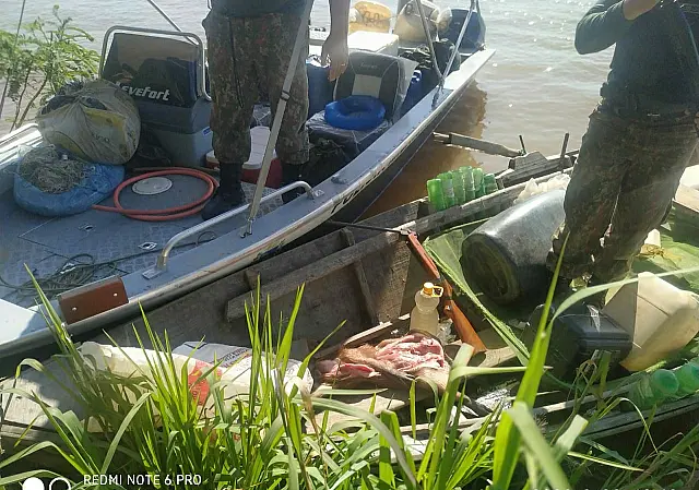 PMA reforça fiscalização no Pantanal e apreende rifle, capivara e jacaré abatidos