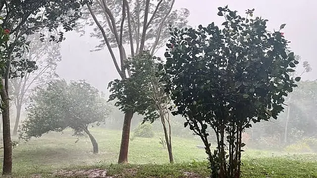 Aquidauana tem alerta para chuva forte, ventos e descargas elétricas