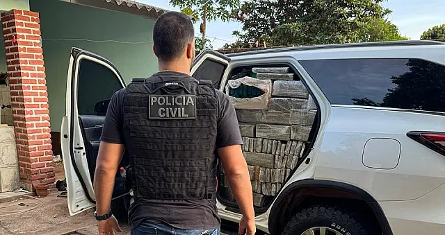 Motorista é preso com mais de uma tonelada de droga em Bela Vista