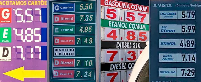 Redução no ICMS reflete e gasolina em Aquidauana é encontrada a R$ 5,50