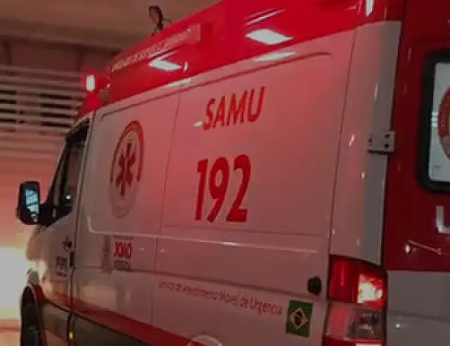 Mulher é socorrida em estado grave após atropelamento em Aquidauana