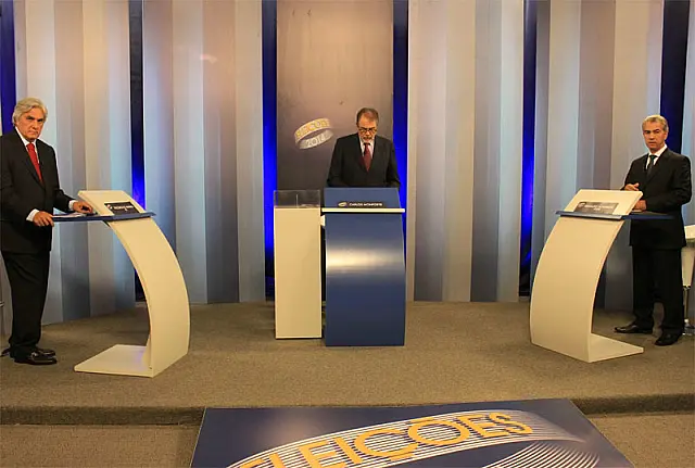 Candidatos ao governo de MS participam do debate na TV Morena