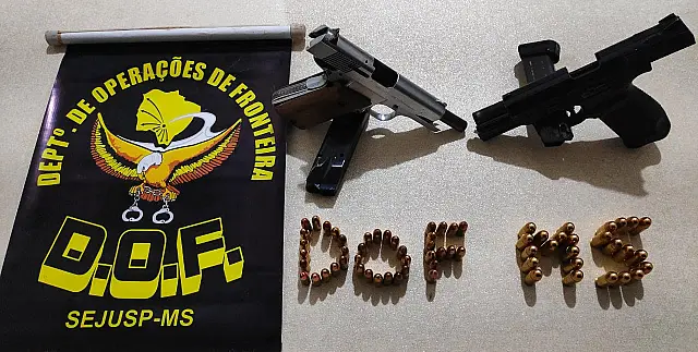 Suspeito que saiu armado de Corumbá acaba preso na fronteira