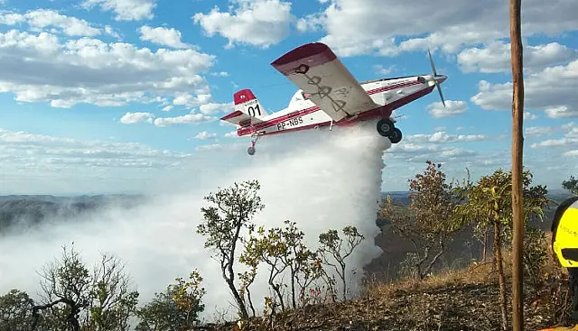 Combate às queimadas se intensifica com apoio de aeronave partir de hoje