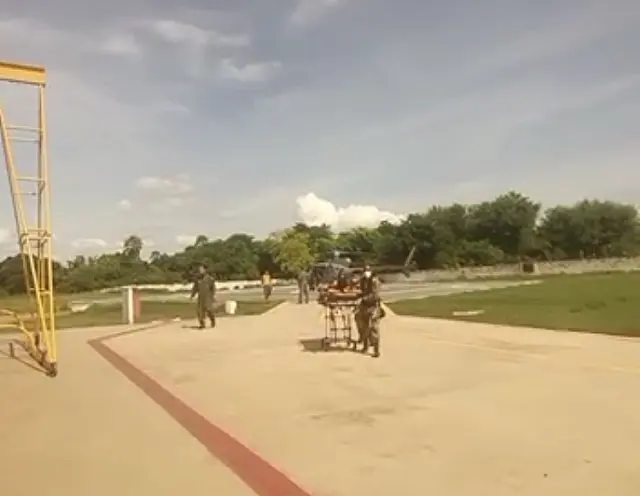 Jovem é baleado no Pantanal e é socorrido por helicóptero