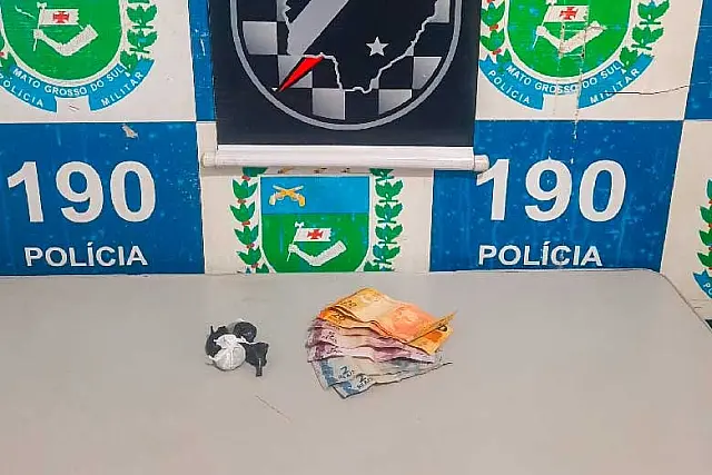 Polícia prende homem por vender drogas em casa de Aquidauana
