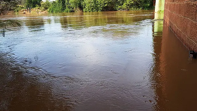 Nível do Rio Aquidauana continua subindo e chega a 5,92 metros nesta quarta