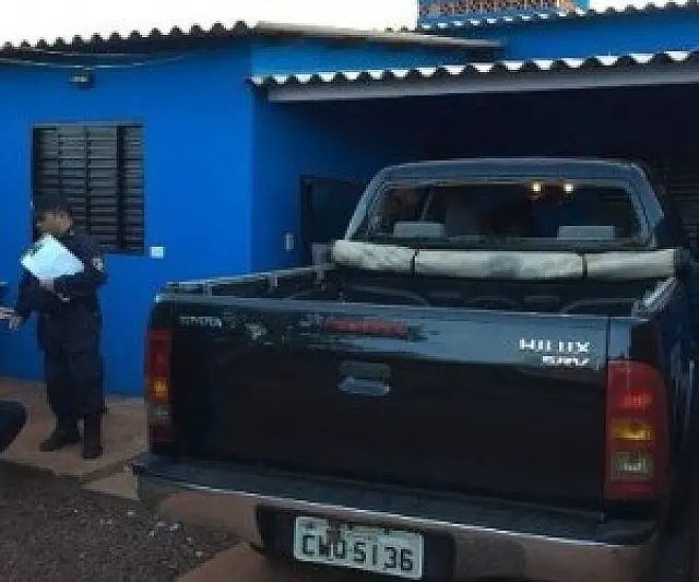 Polícia paraguaia recupera caminhonete roubada de vereador em Dourados