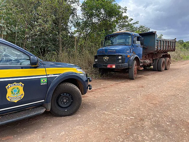 Caminhão furtado em Dourados é recuperado na BR-163
