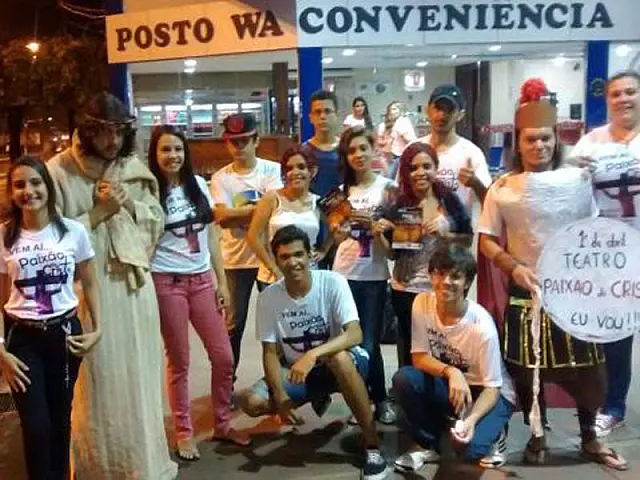 Coordenadoria da Juventude divulga peça teatral Paixão de Cristo