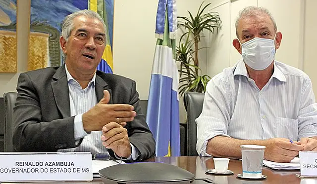 À Comissão da Covid-19 do Senado, Reinaldo Azambuja reforça importância de mais vacinas