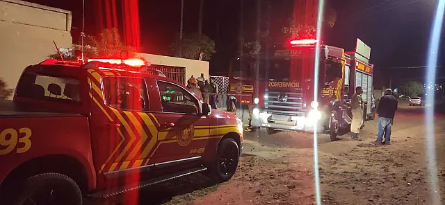 Cachorro morreu queimado ao lado de idosa em MS
