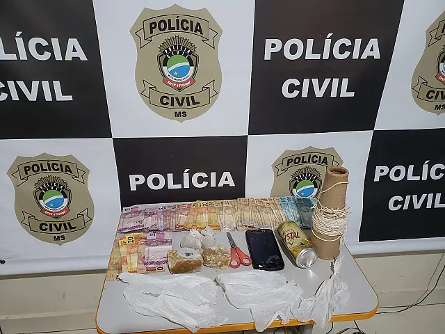 Idoso é preso por tráfico de drogas em Dois Irmãos do Buriti