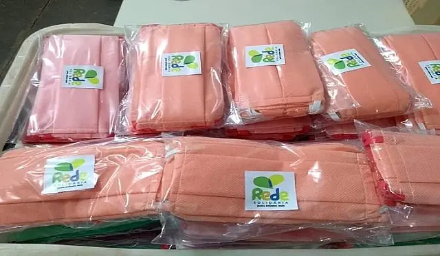 Agepen recebe doação de 1,5 mil máscaras de proteção da Rede Solidária