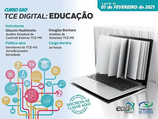 TCE capacita gestores para remessa eletrônica de documentos da Educação