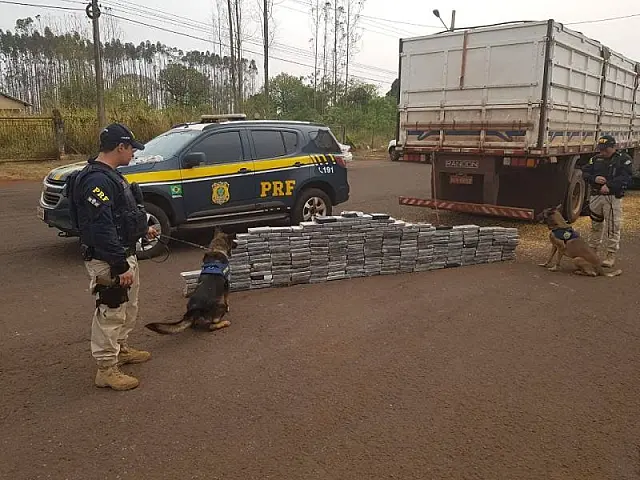 PRF apreende mais de 6,9 toneladas de cocaína no Mato Grosso do Sul em 2019