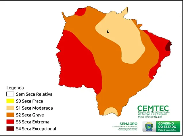 Pantanal segue em situação de seca extrema