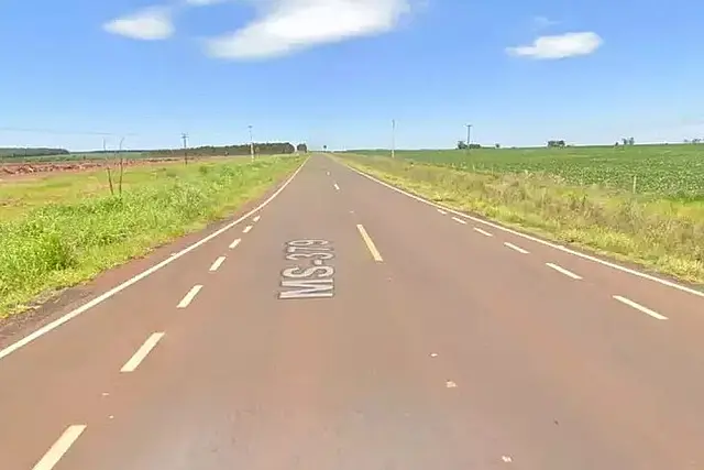 Ciclista morre atropelado na MS-379