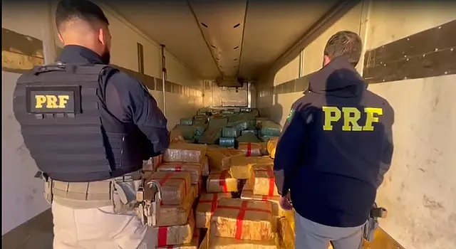 PRF apreende 14,9 toneladas de maconha em Nova Alvorada do Sul