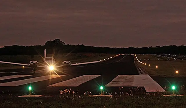 Aeródromo Santa Maria ganha iluminação e pode ter voos noturnos