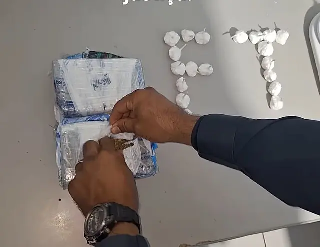 Casal com passagens pela polícia é preso por tráfico em Aquidauana