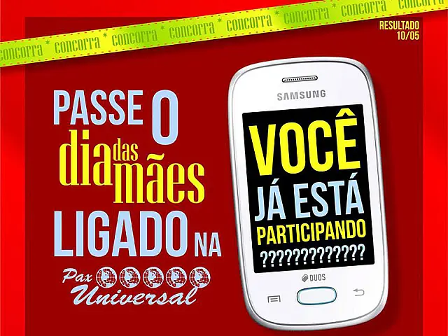 Pax Universal promove campanha de Dia das Mães