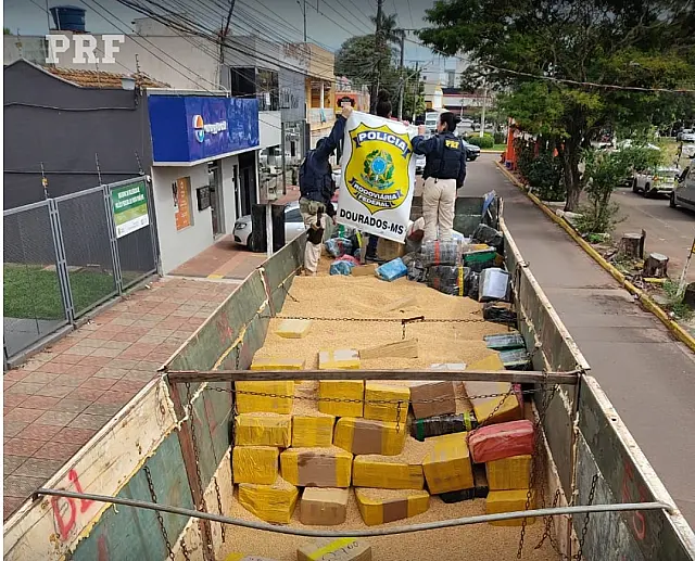 PRF faz maior apreensão de drogas de 2022