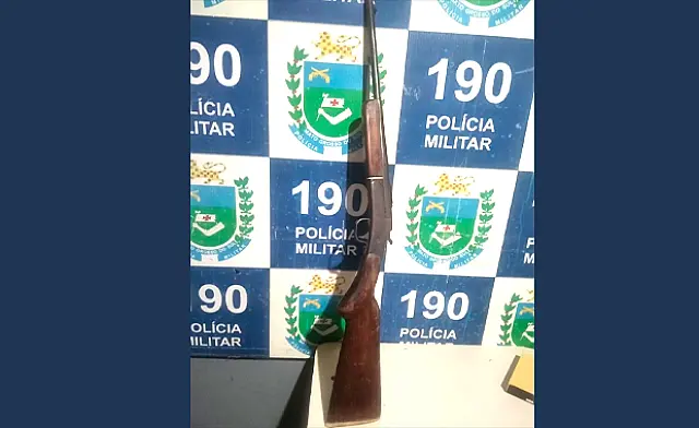 Homem é preso com espingarda em Aquidauana