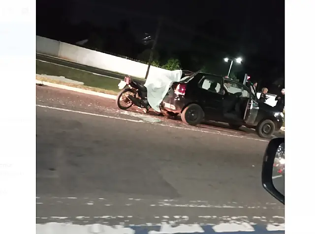 Motociclista morre após bater em traseira de carro em Campo Grande