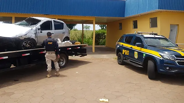 PRF apreende 31,1 kg de crack em Bataguassu