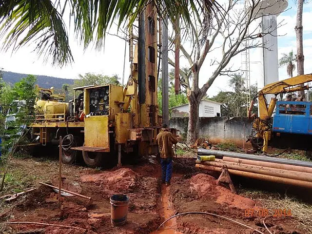 Sanesul perfura poço em distrito de Aquidauana para aumentar oferta de água à população