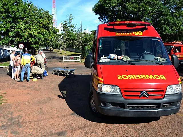 Entregador sem CNH se envolve em acidente e tem moto apreendida