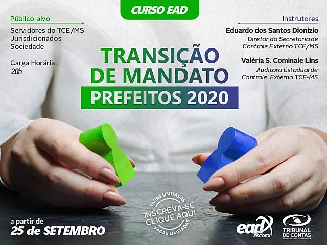 TCE estende curso sobre transição de mandato