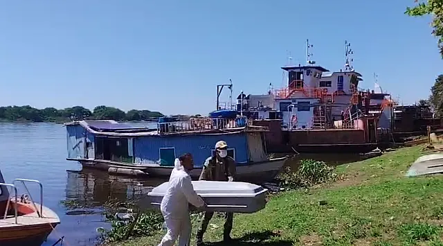 Corpo é encontrado boiando no Rio Pacu, na região do Paraguai Mirim