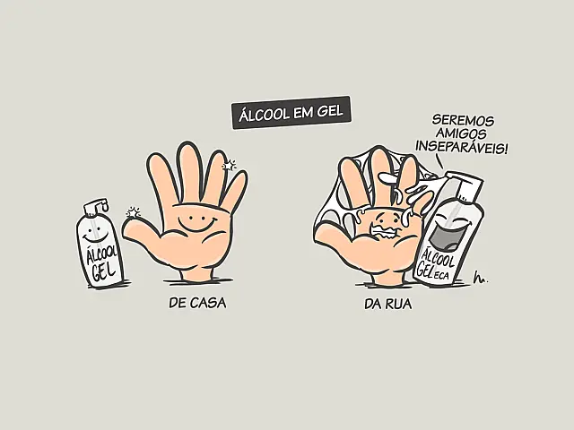 Polêmica: álcool em gel